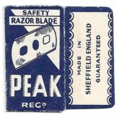 Peak-2 Peak Safety Razor Blade 2