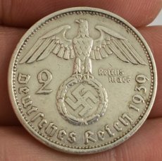 Duitsland Derde Rijk Munt 2 Mark 1939A