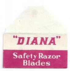 diana3 Diana Safety Razor Blade