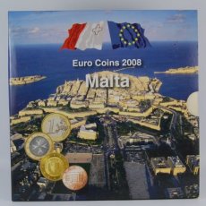eur22 Malta euro set 2008