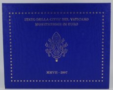 eur25 Vaticaanstad euro set 2007
