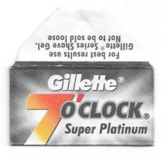 Gillette25c Lame De Rasoir Gillette 25C