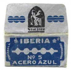 Iberia N° 5-acero-azul Iberia N° 5 Acero Azul