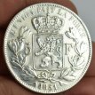 leopold1-1851fr 5 frank zilver munt Leopold 1-1851 FR (2)