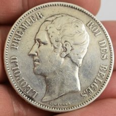 5 frank zilver munt Leopold 1-1852 FR