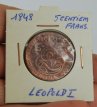 munt29 5 Centimes munt Leopold 1-1848