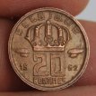 munt43 20 Centiem Munt Boudewijn 1-1962 FR