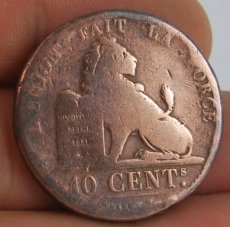 10 Centimes Munt Leopold 1-1832 FR