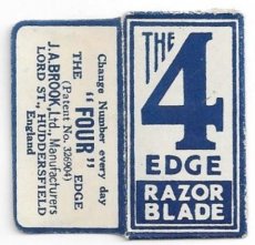 The 4 Edge Razor Blade