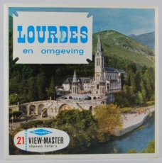 viewmaster-set184-4 View Master C184 Lourdes en omgeving